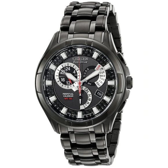 🔥Citizen Men's Perpetual Calendar Black Watch